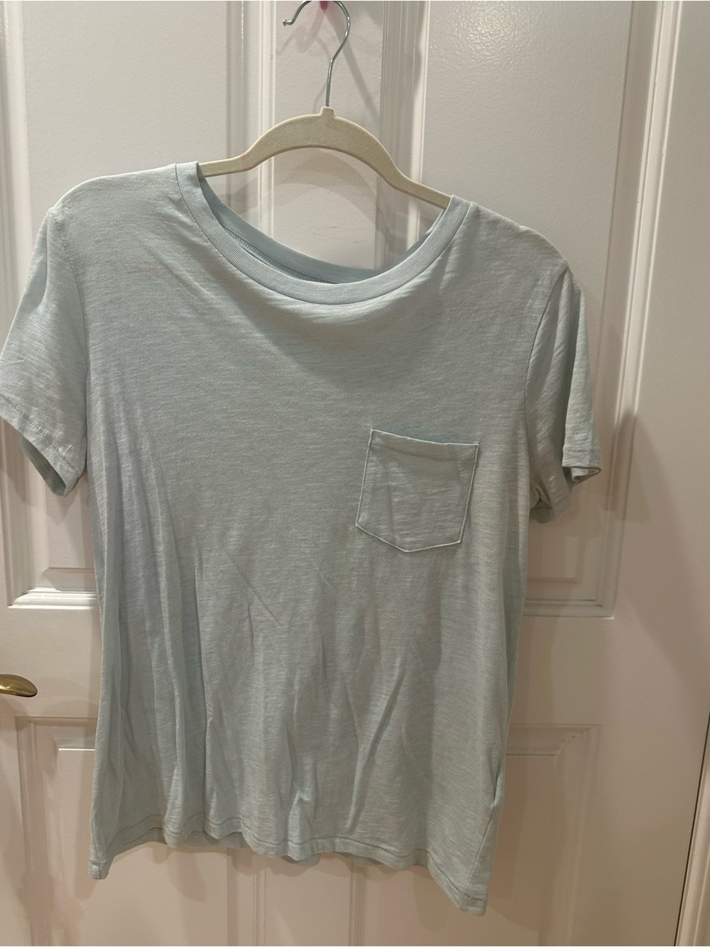 Madewell Light Blue Pocket Tee